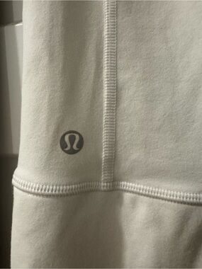 lululemon athletica Cream Varsity-Style Jacket